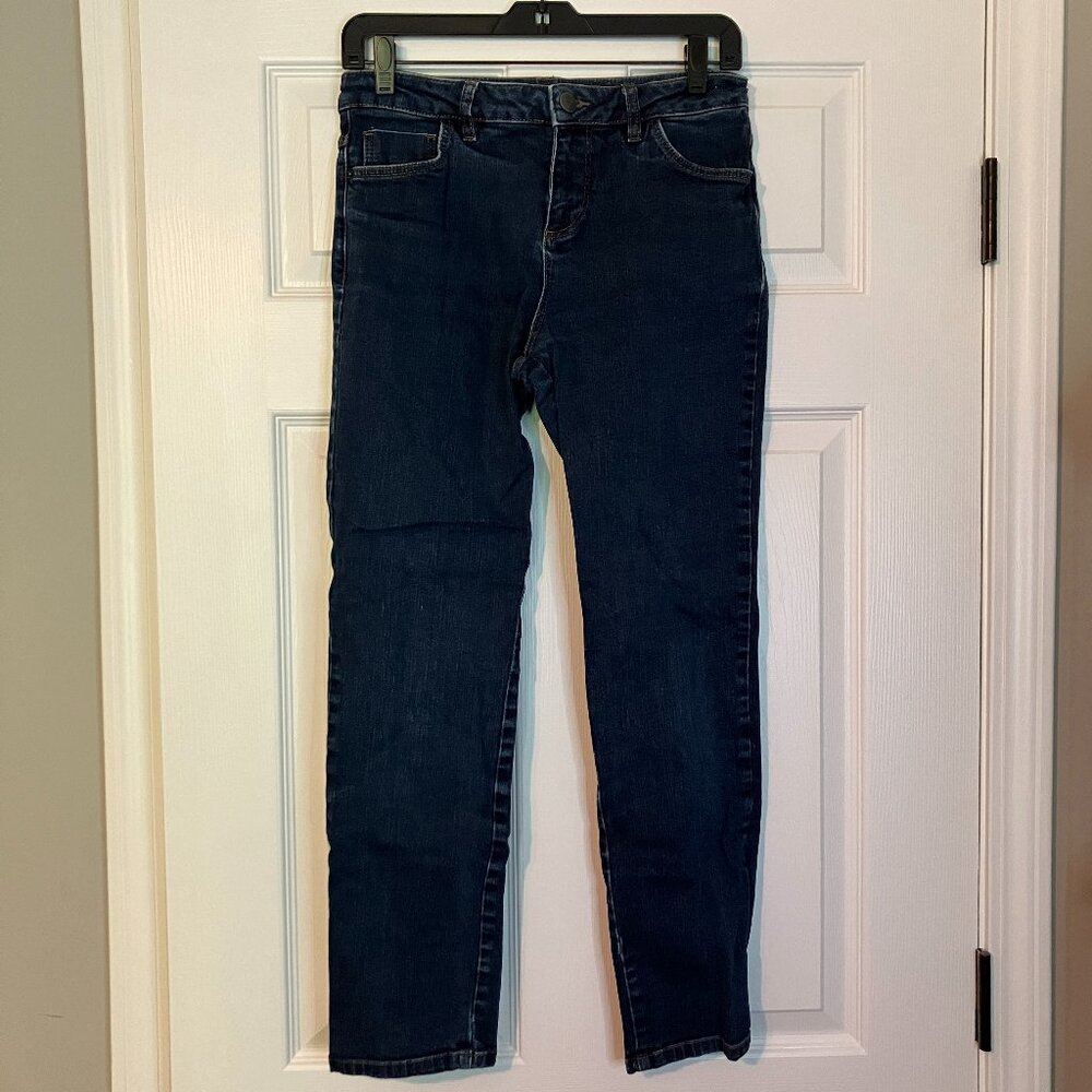 Gerard Darel: Dark-wash straight-leg jeans (size 6)